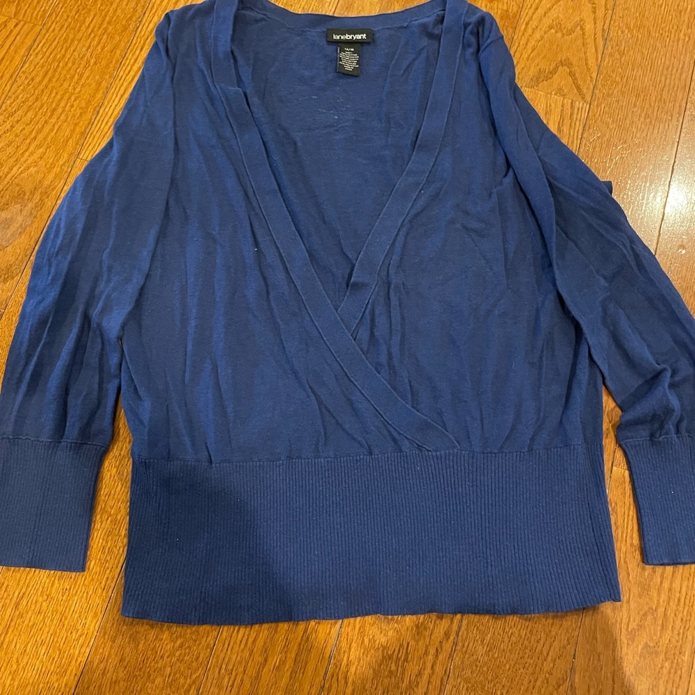Lane Bryant Blue Sweater